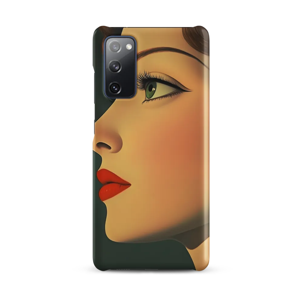 Elegance in Profile | Phone Case |  S20 FE | Snap Case | Matte
