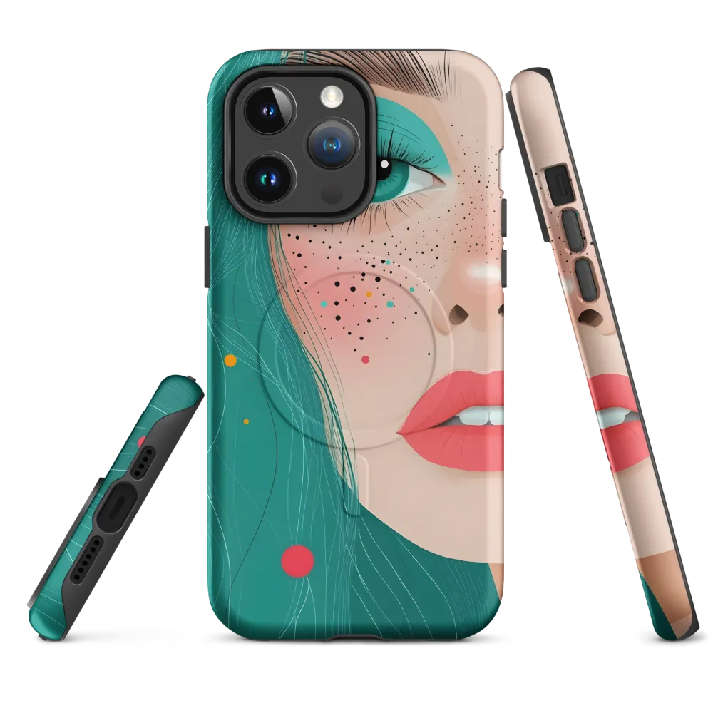 A Playful Portrait: Turquoise Temptation