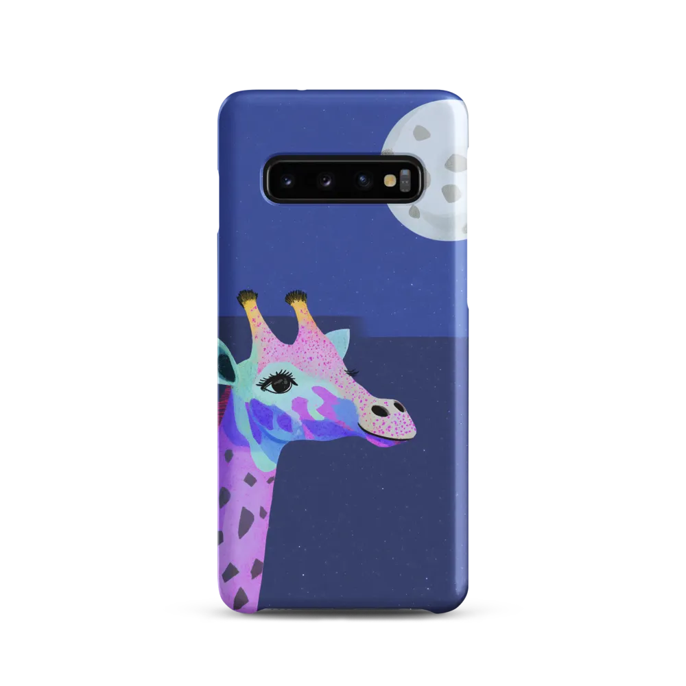 Whimsical Giraffe Under the Stars