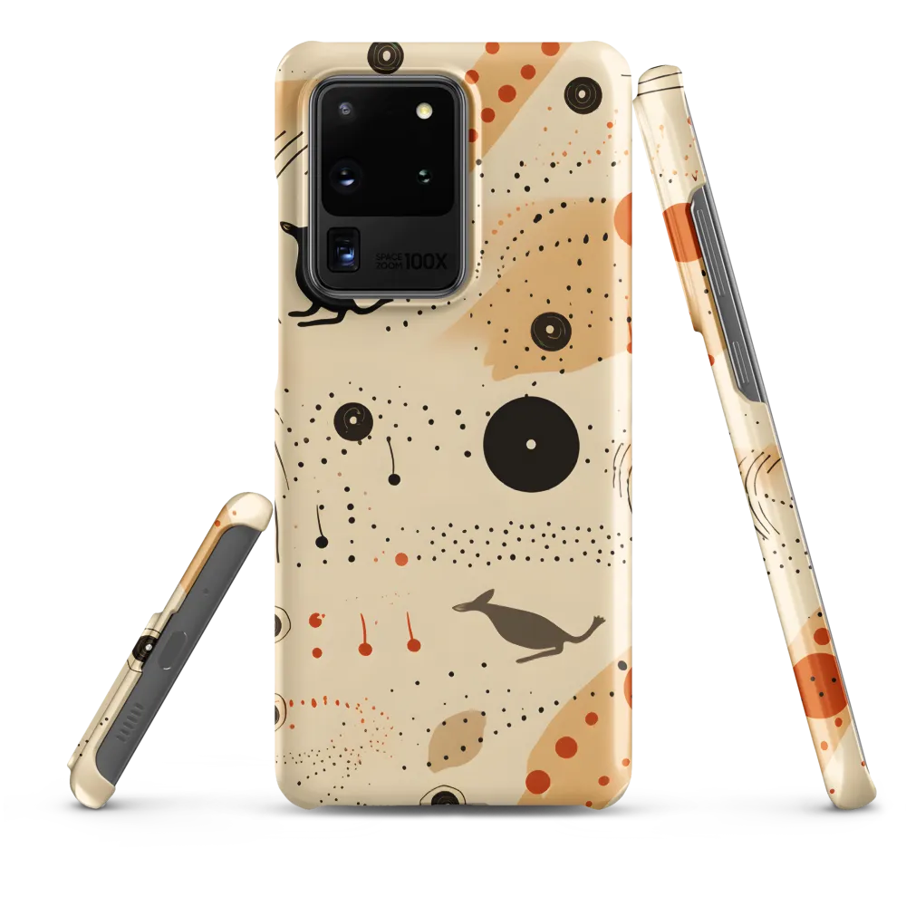 Playful Patterns in Earth Tones | Phone Case |  S20 Ultra | Snap Case | Matte