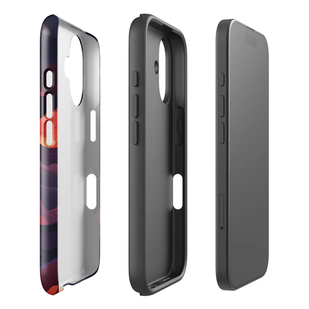 Ethereal Waves of Color | Phone Case |  16 | Tough Case | Glossy