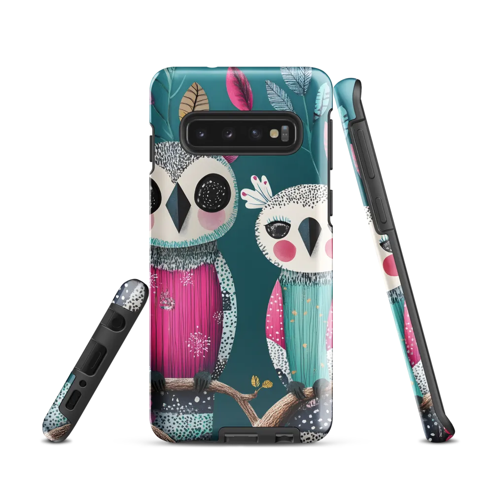 Whimsical Duo: A Celebration of Nature and Color