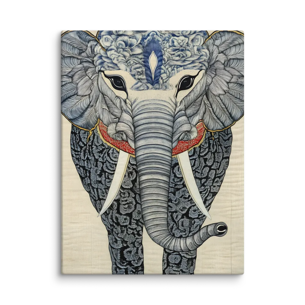 Majesty of the Elephant | Canvas | 24″×32″