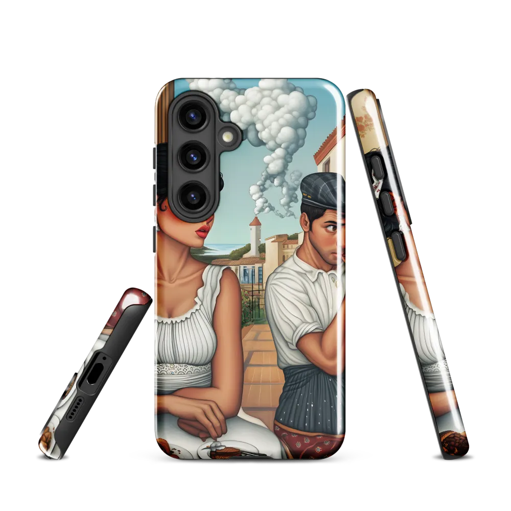 Tension Between Worlds | Phone Case |  S24 | Tough Case | Glossy