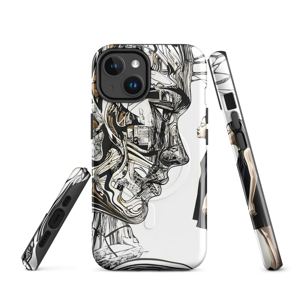 Reflections of Duality | Phone Case |  14 | MagSafe® Tough Case | Glossy