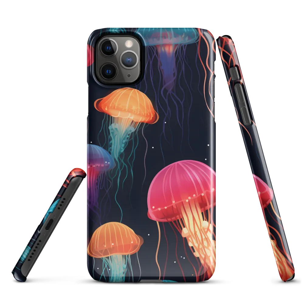 Ethereal Dance of Jellyfish | Phone Case |  11 Pro Max | Snap Case | Glossy