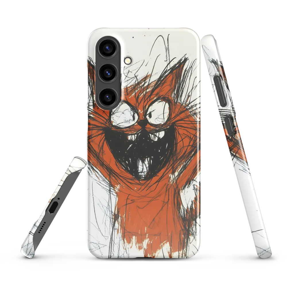 Joyful Cat Creation | Phone Case |  S24 Plus | Snap Case | Glossy