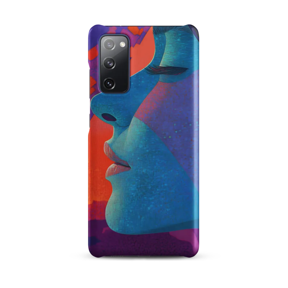 Cyan Profile with Magenta Mosaic