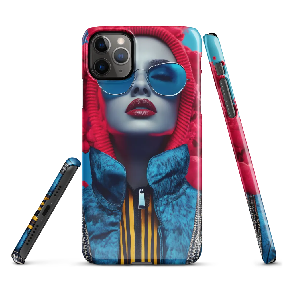 Bold Elegance in Digital Fashion | Phone Case |  11 Pro Max | Snap Case | Glossy