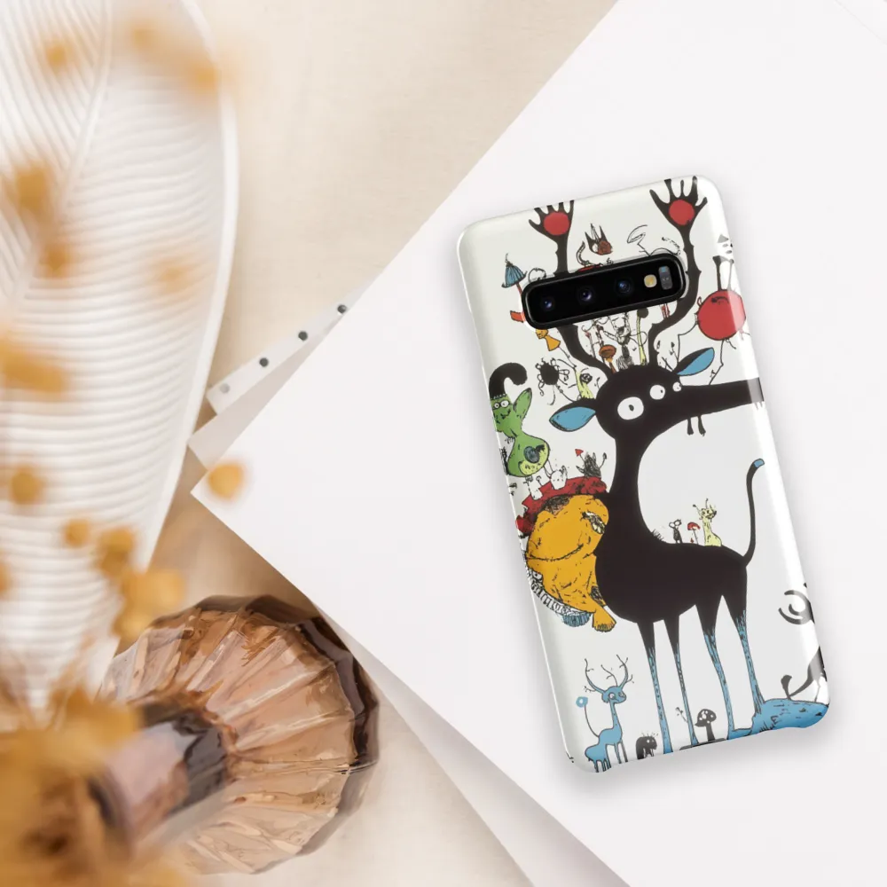 The Whimsical Menagerie | Phone Case |  S10 Plus | Snap Case | Glossy