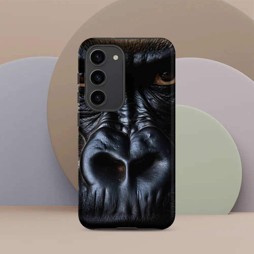 Gaze of the Wild: A Gorilla's Portrait