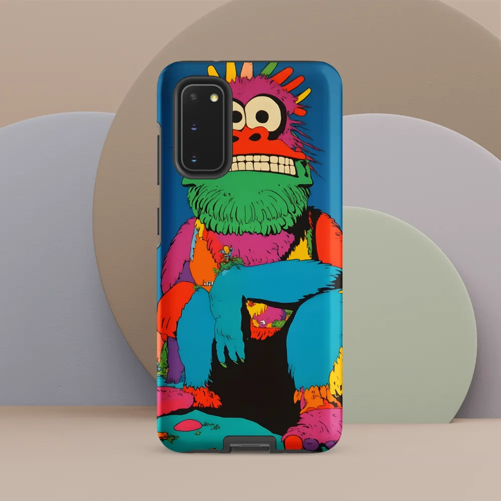 Whimsical Giant: A Playful Monster Encounter