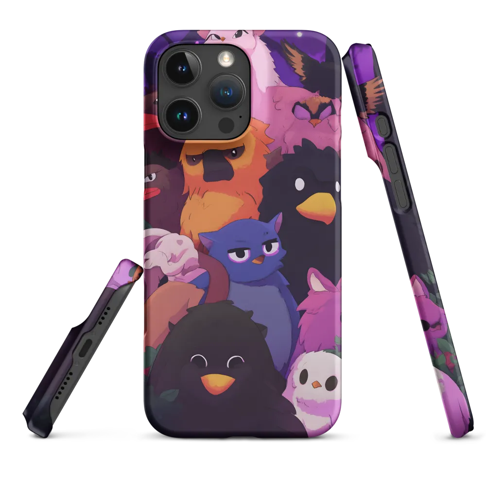 Whimsical Avian Gathering
