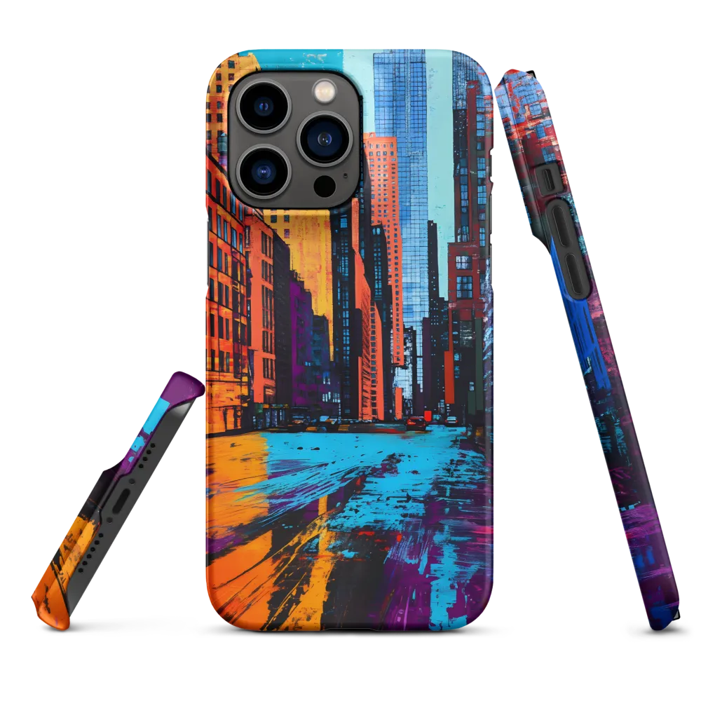 Vibrant Urban Horizons | Phone Case |  14 Pro Max | Snap Case | Matte