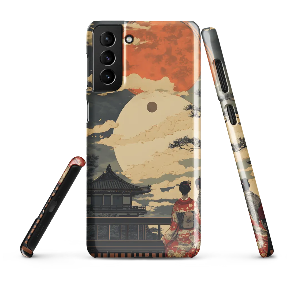Under the Embrace of the Moon | Phone Case |  S21 Plus | Snap Case | Glossy