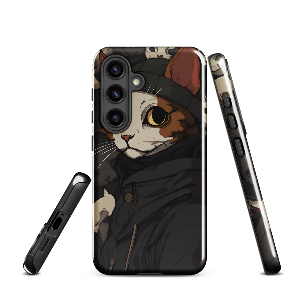 Whimsical Cat Portrait