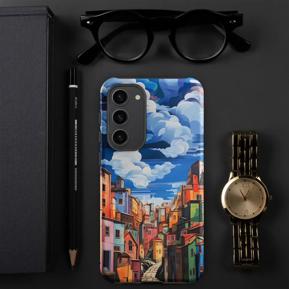 Whimsical Heights: A Vibrant Cityscape