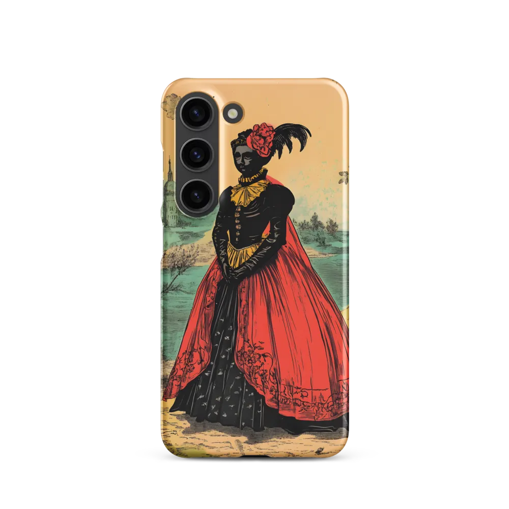 Elegance in Red and Gold