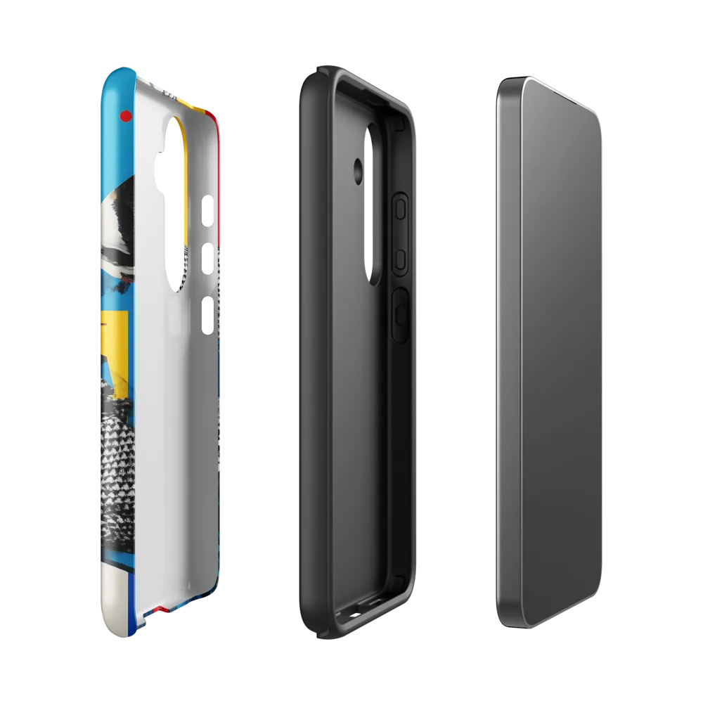 Vibrant Echoes of Fashion | Phone Case |  S24 | Tough Case | Glossy
