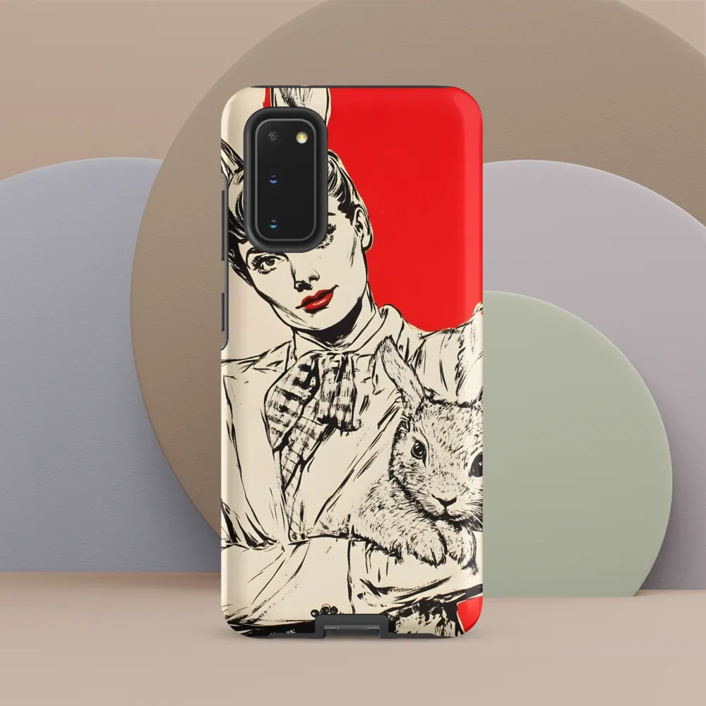 Whimsical Elegance: The Rabbit Lady