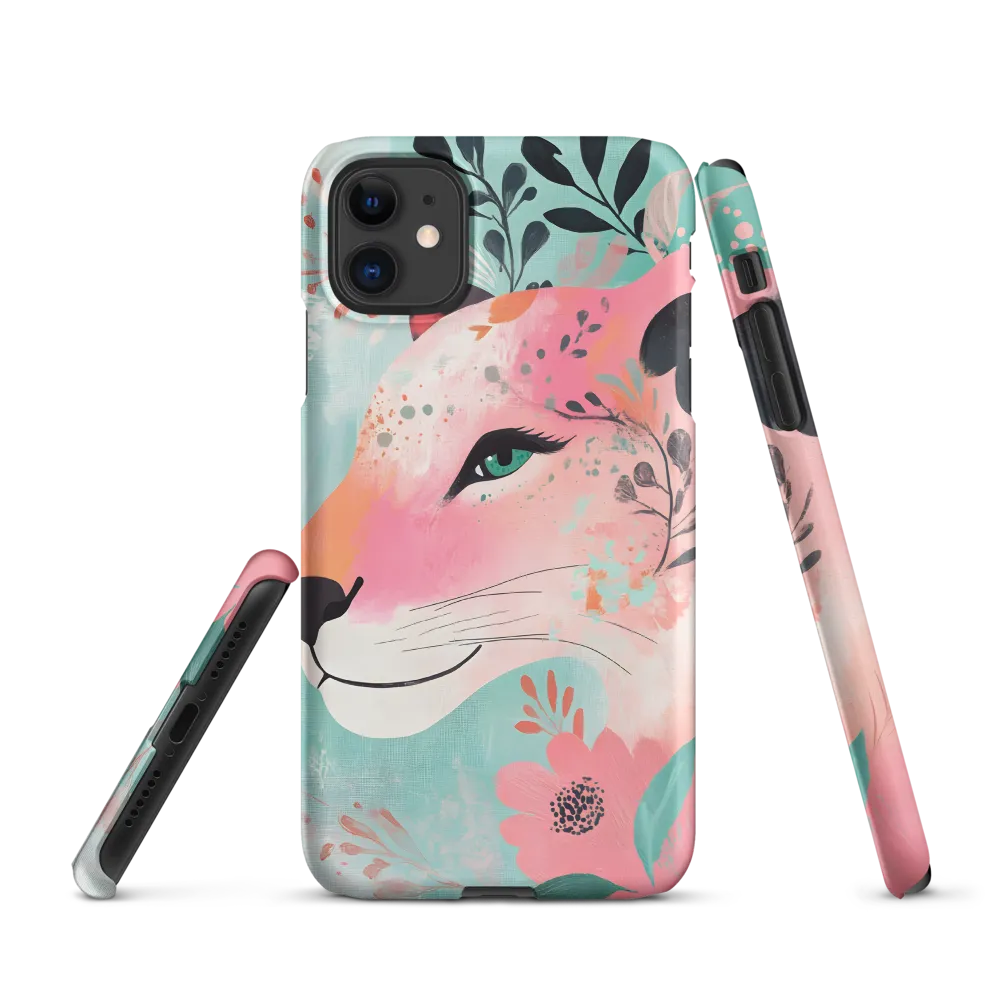 Whimsical Majesty: A Floral Lion