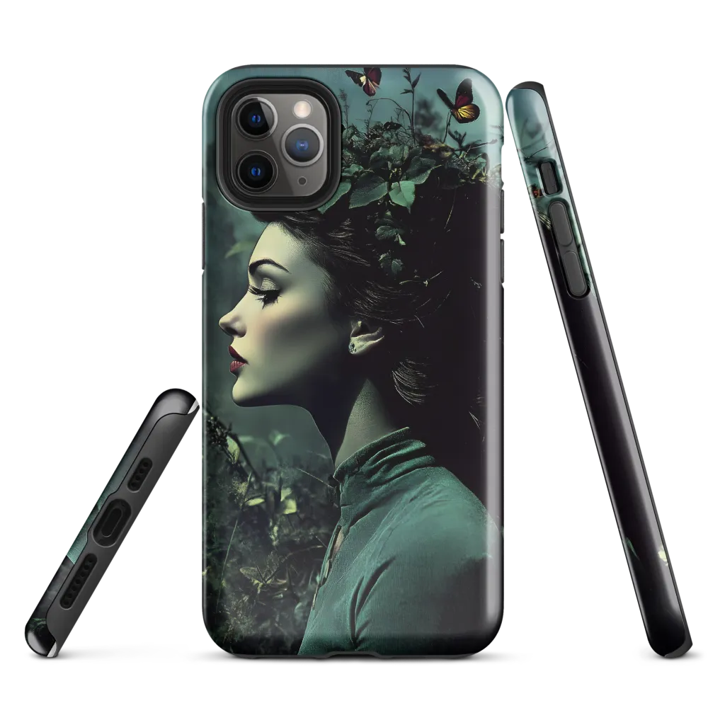 Ethereal Connection: Portrait of Nature | Phone Case |  11 Pro Max | Tough Case | Glossy