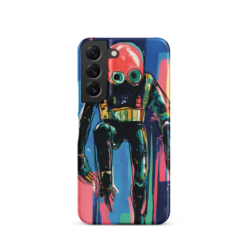 Diver in Vibrant Motion