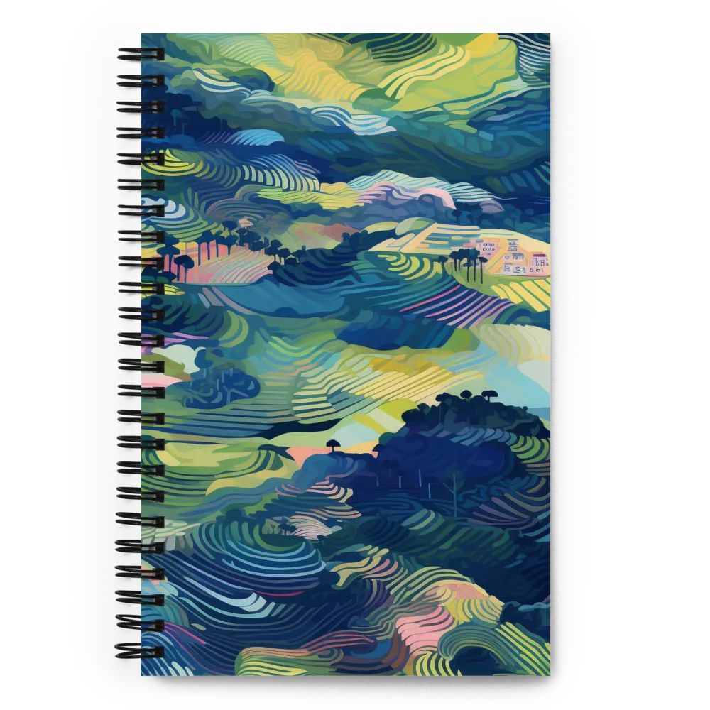 Harmony in Waves | Spiral Notebook