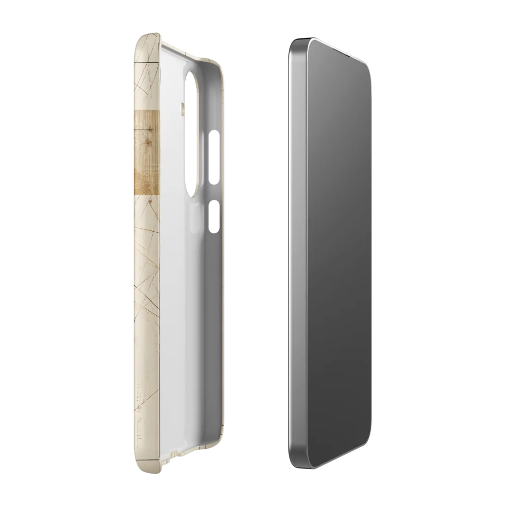 Elegance in Lines | Phone Case |  S24 Plus | Snap Case | Matte