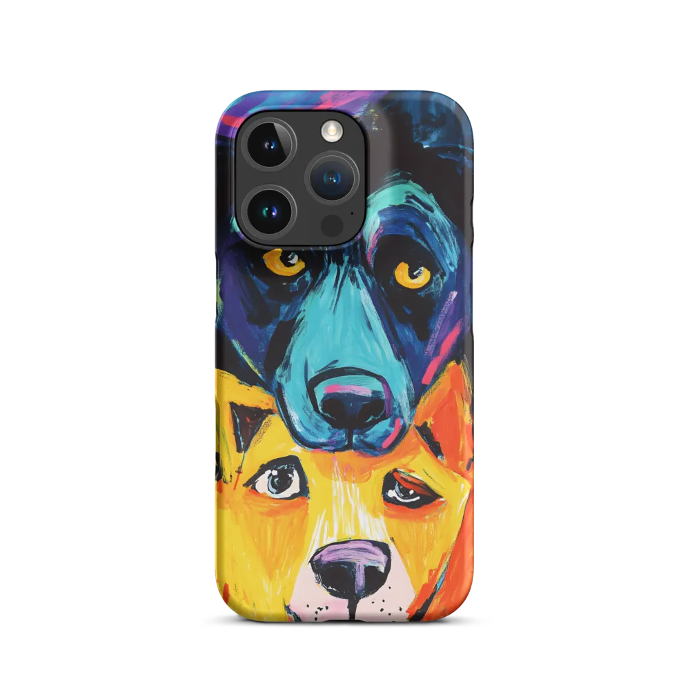 Vibrant Companions: An Expression of Canine Spirit
