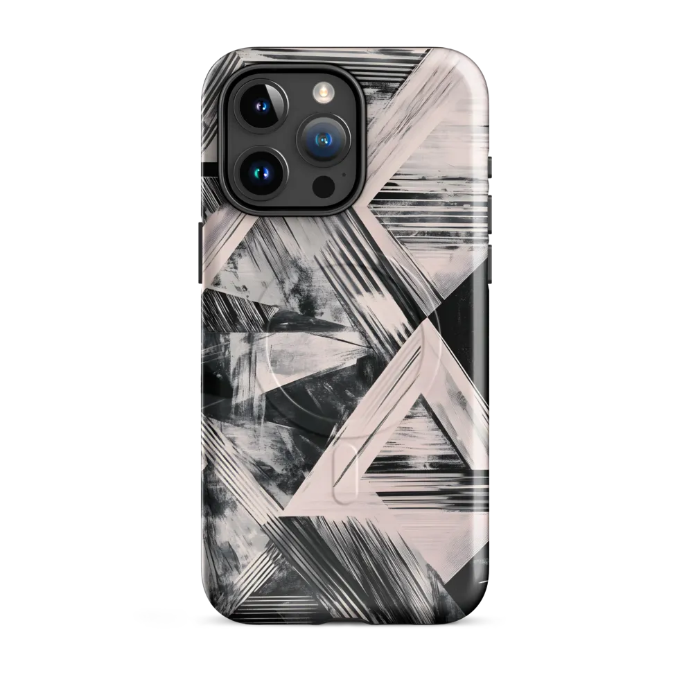 Geometric Harmony | Phone Case |  15 Pro Max | MagSafe® Tough Case | Glossy