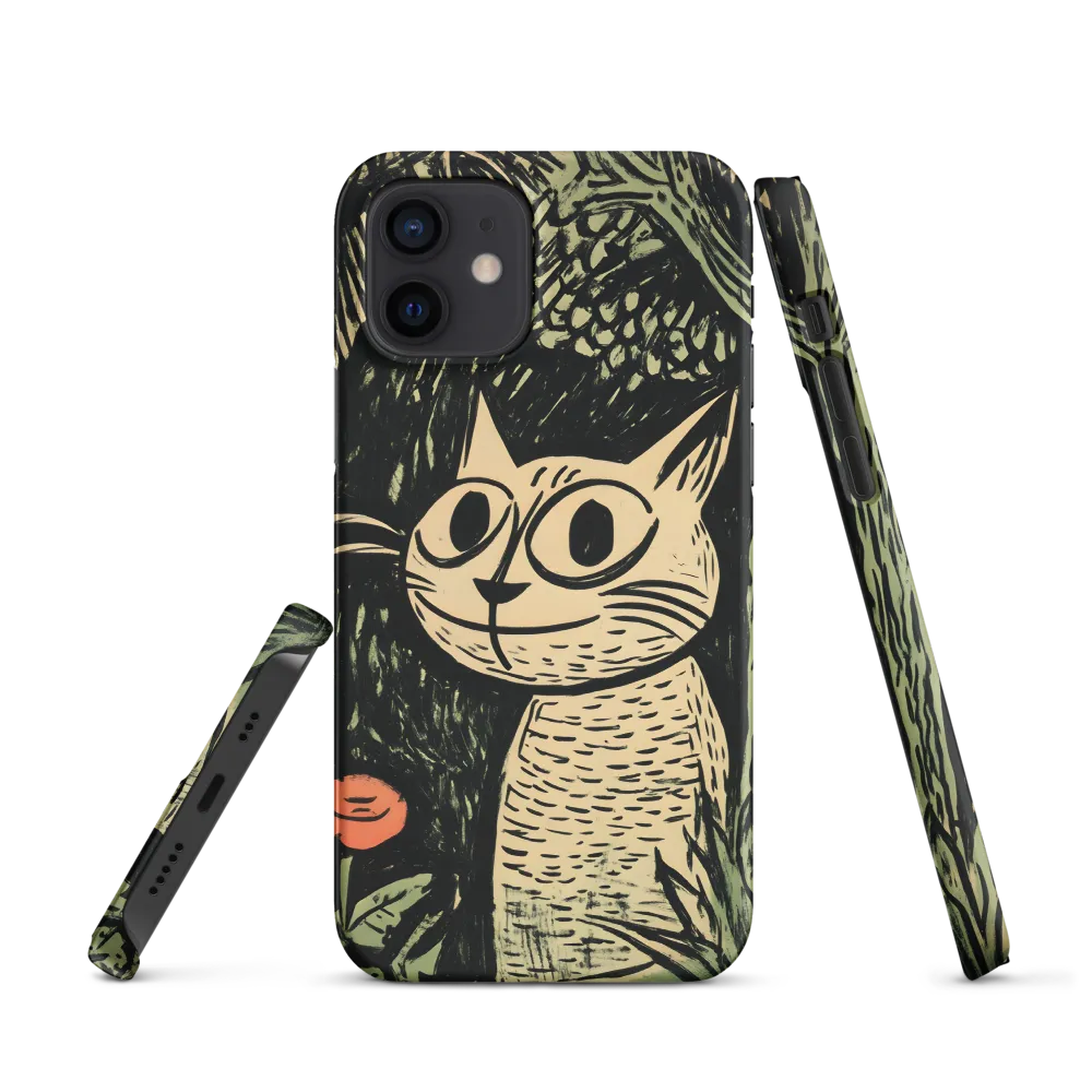 Whimsical Cat in the Forest