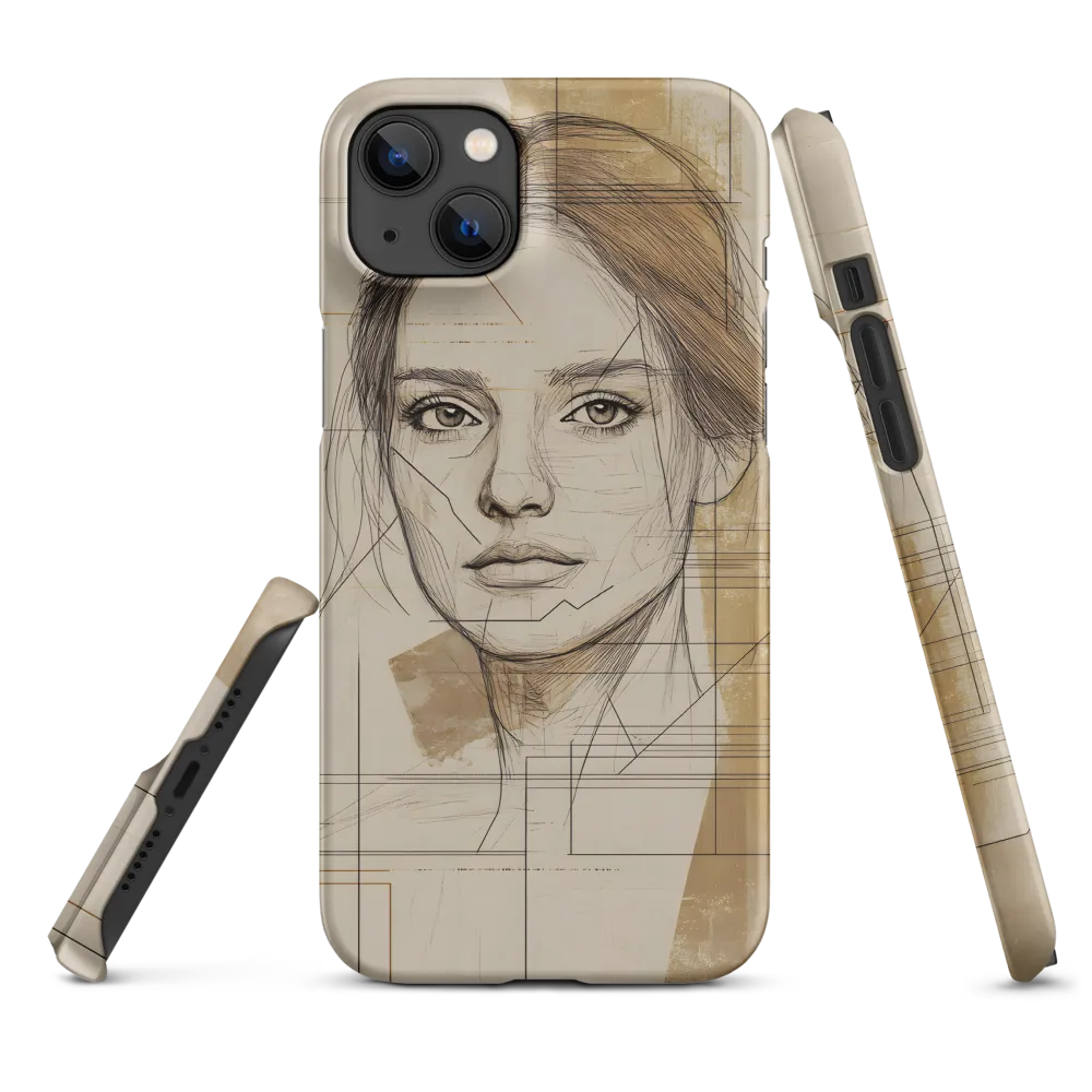Geometric Elegance: A Modern Portrait