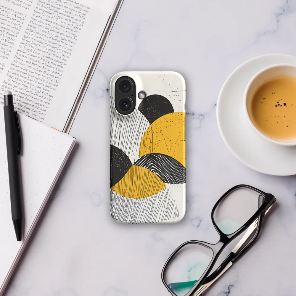 Dynamic Harmony in Black and Yellow