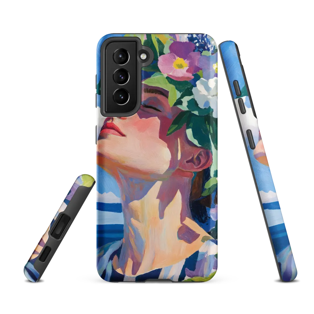 Blossom of Serenity | Phone Case |  S21 FE | Tough Case | Matte