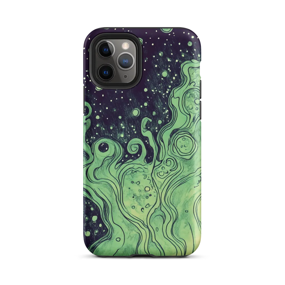 Cosmic Whirl: An Abstract Journey
