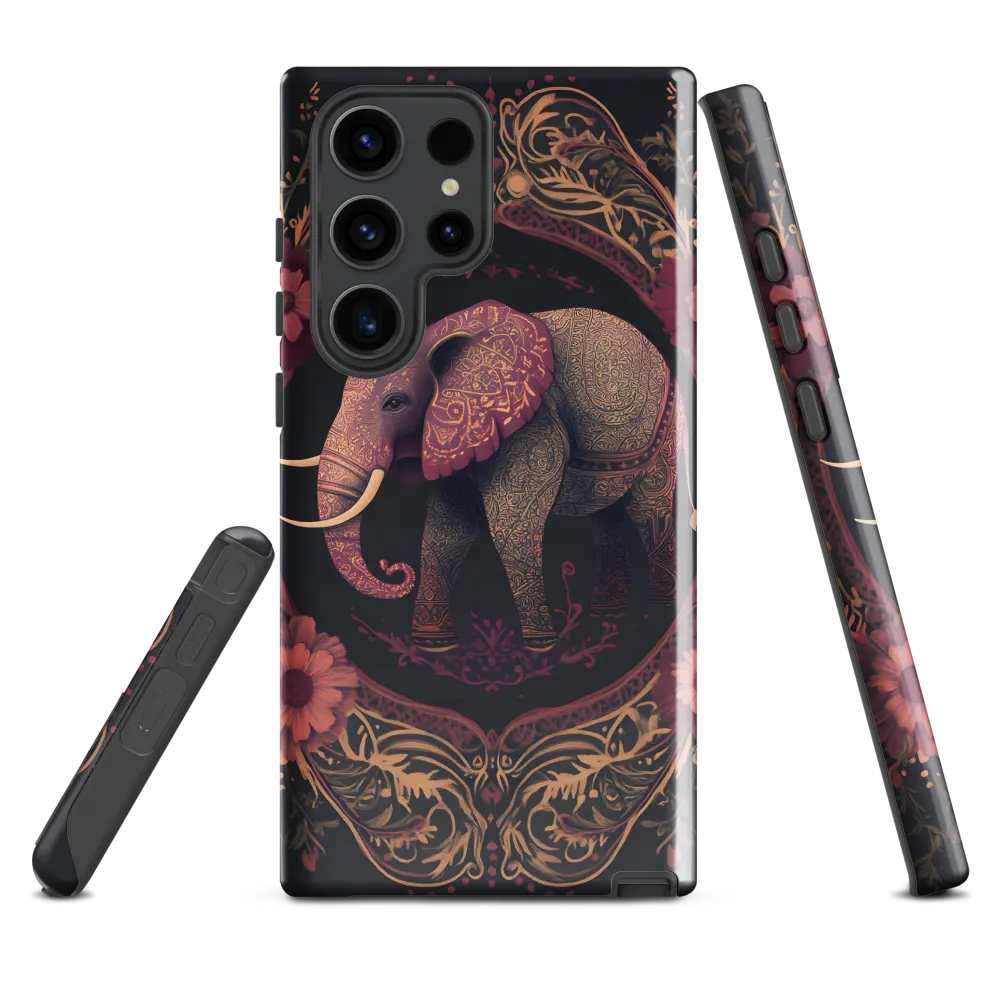 Regal Reverie: The Ornate Elephant
