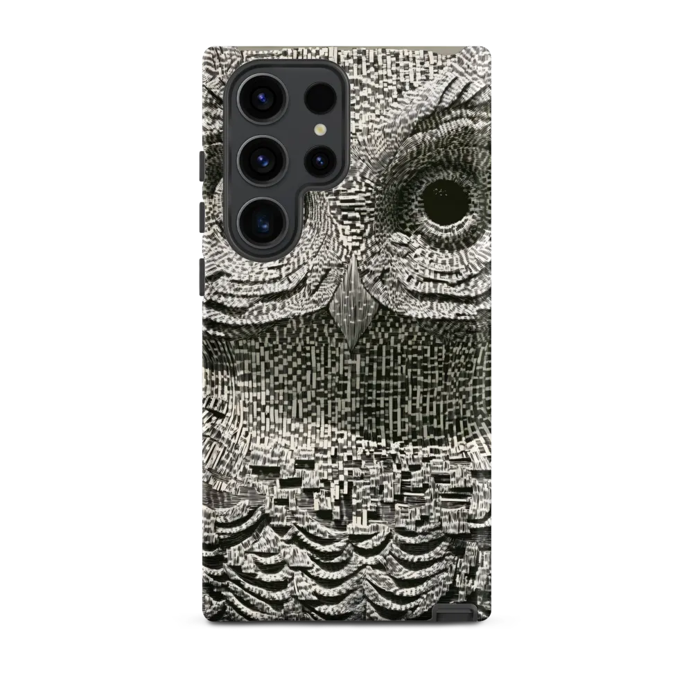 Intricate Owl of Textures