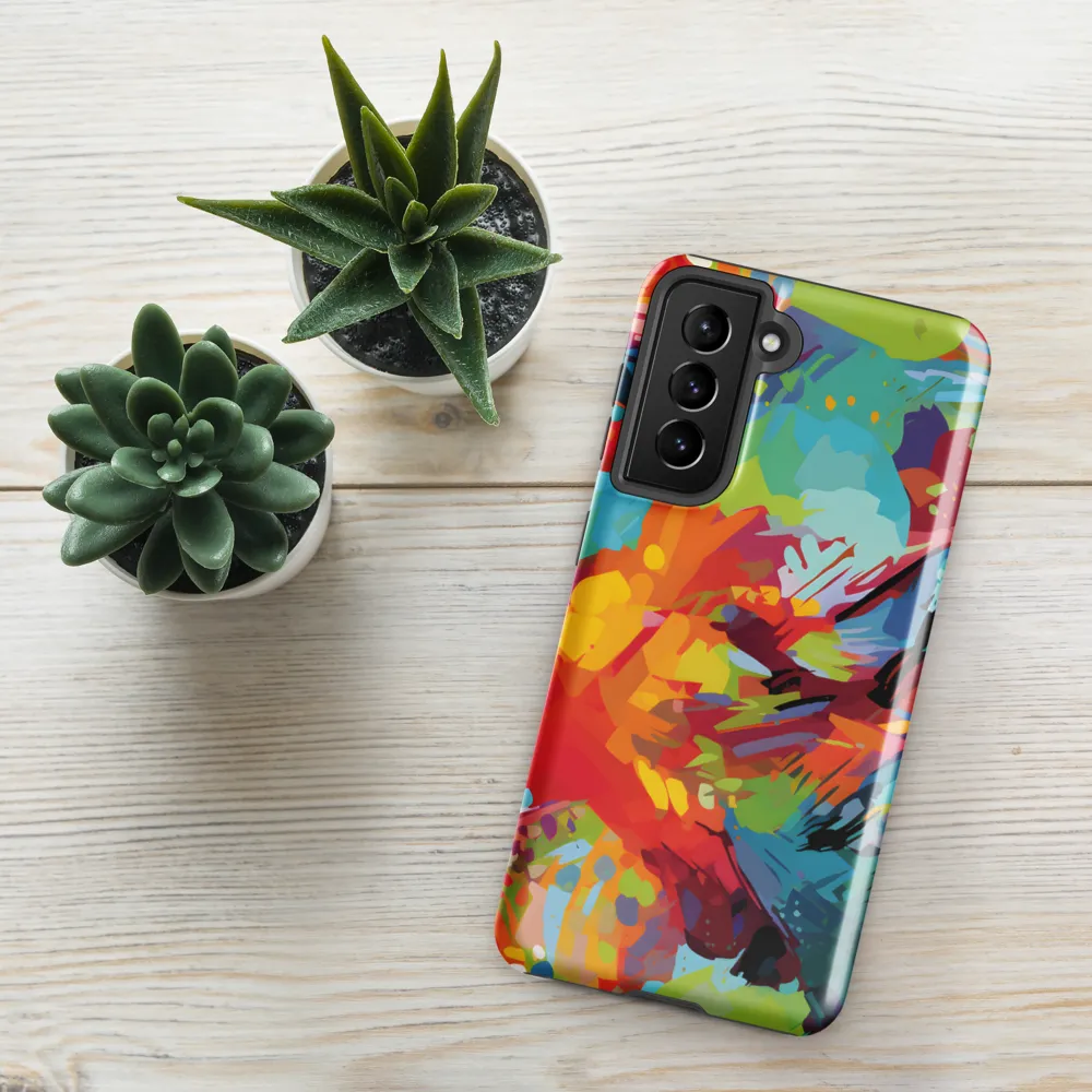 Colorful Lizard: An Abstract Adventure