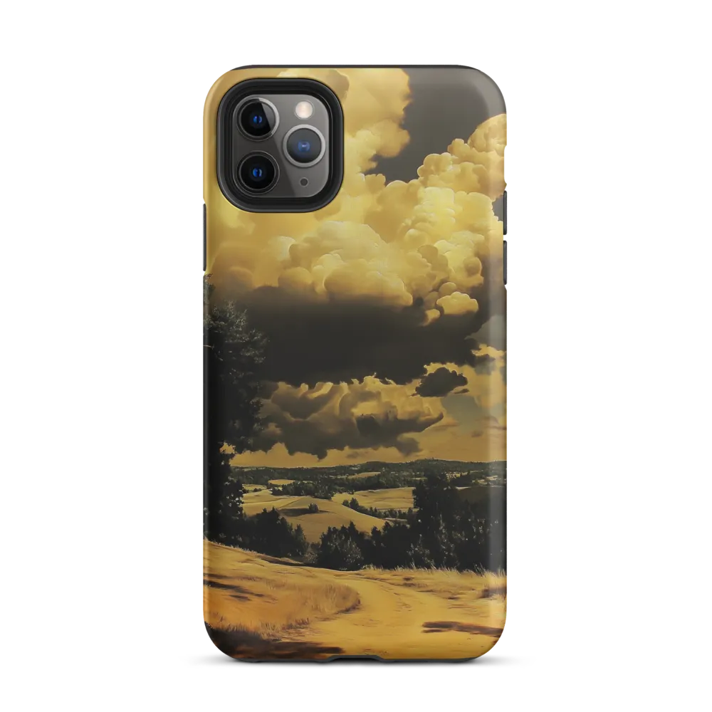 Golden Serenity in the Landscape