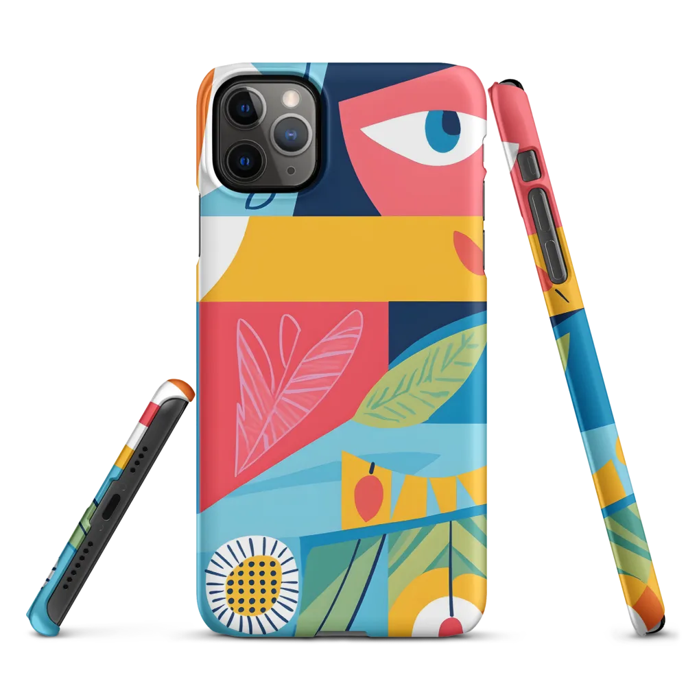 Vibrant Geometric Visage