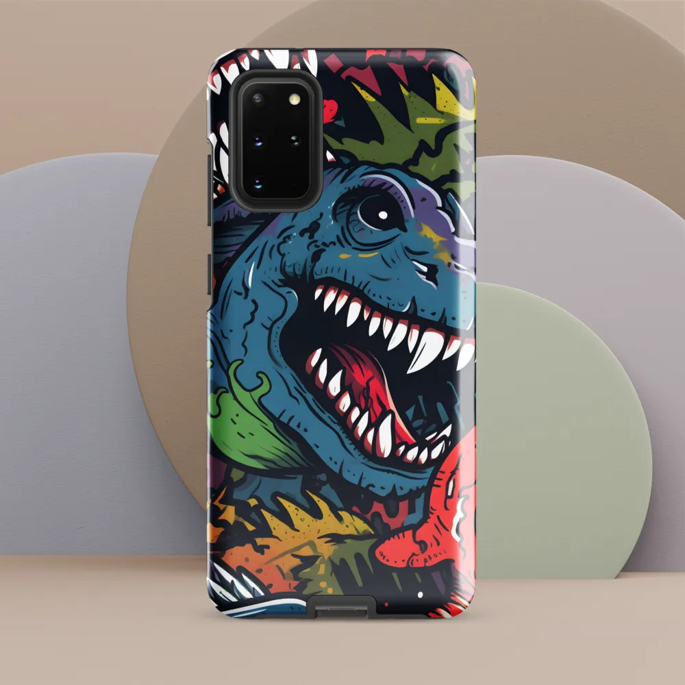 Dino Mania: A Colorful Frenzy