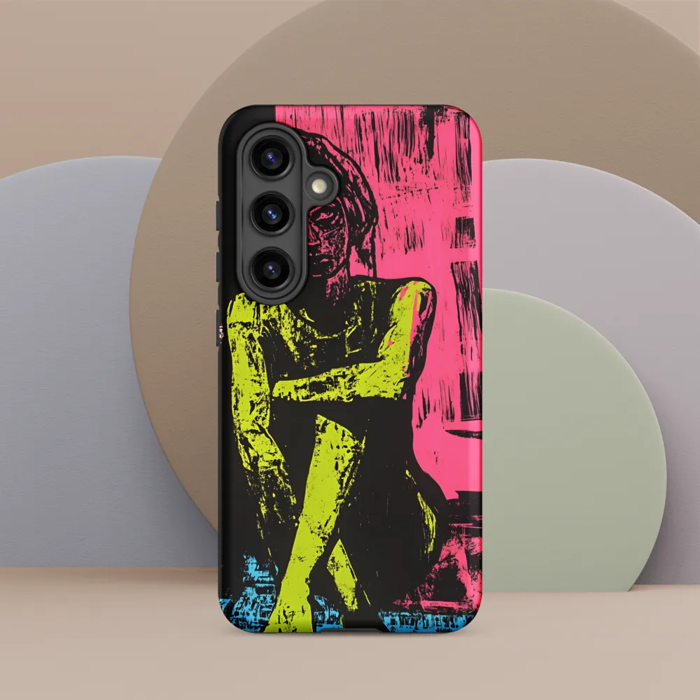 Contemplation in Neon