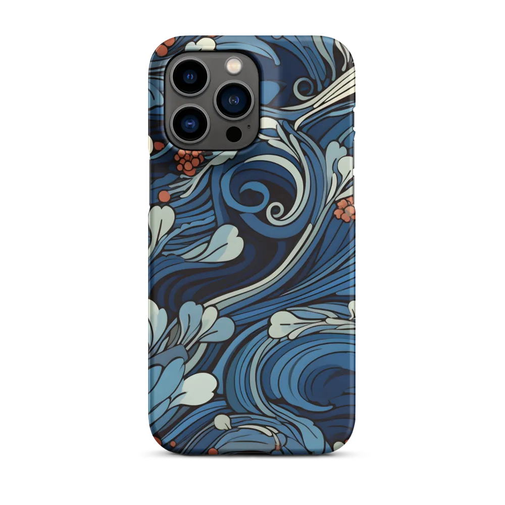 Nature's Elegance: An Oceanic Tapestry | Phone Case |  14 Pro Max | Snap Case | Matte
