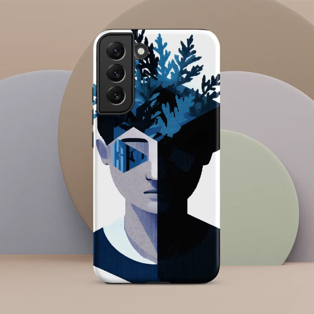 Nature's Reflection in a Surreal Portrait