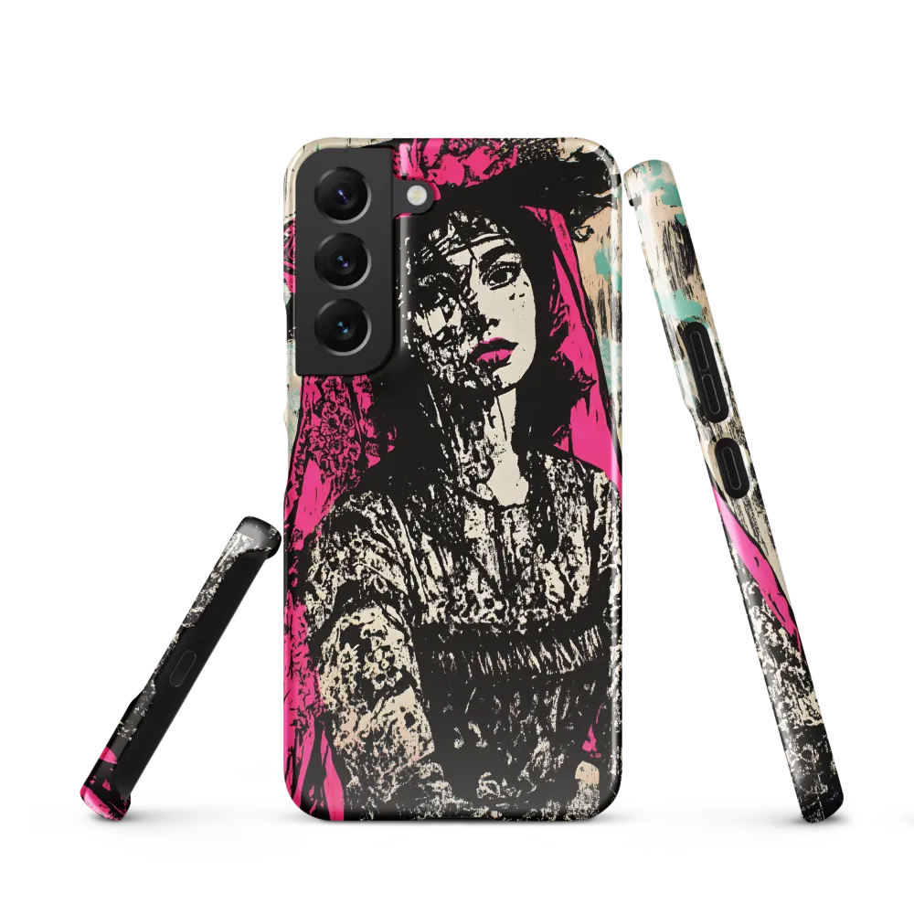 Veiled Beauty | Phone Case |  S22 | Snap Case | Glossy