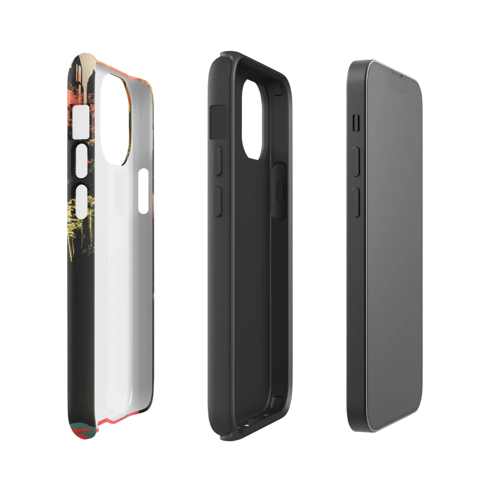Elysian Echoes: A Surreal Reflections | Phone Case |  13 mini | Tough Case | Matte