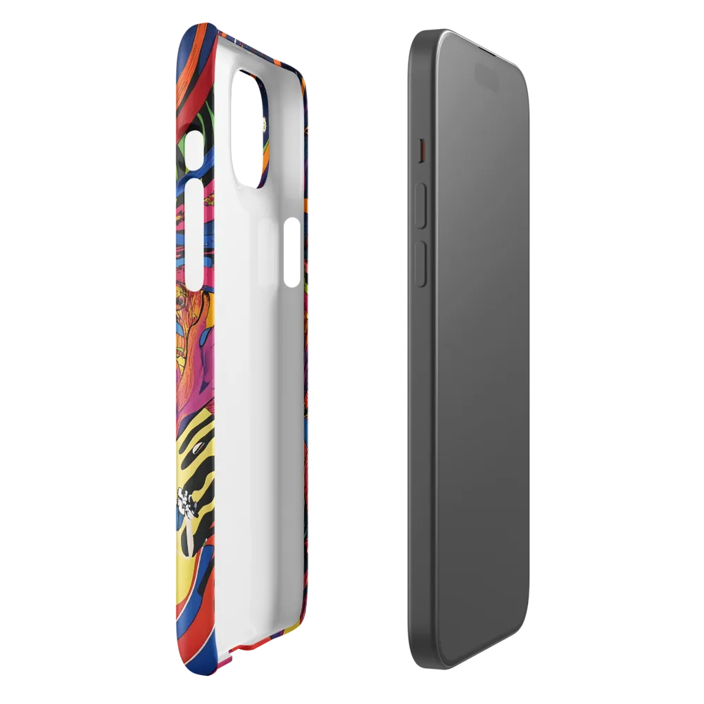 Chaos of Emotion | Phone Case |  15 Plus | Snap Case | Glossy