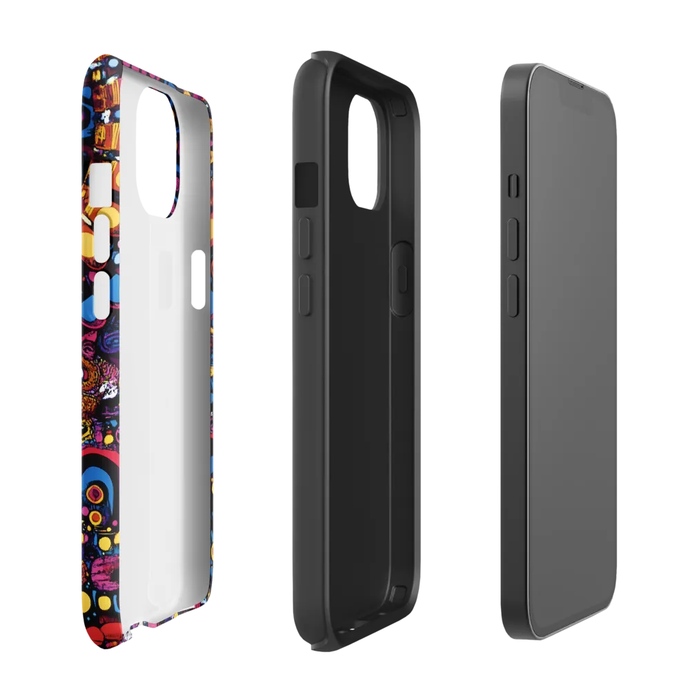 Whimsical Mandala Symphony | Phone Case |  13 | Tough Case | Matte