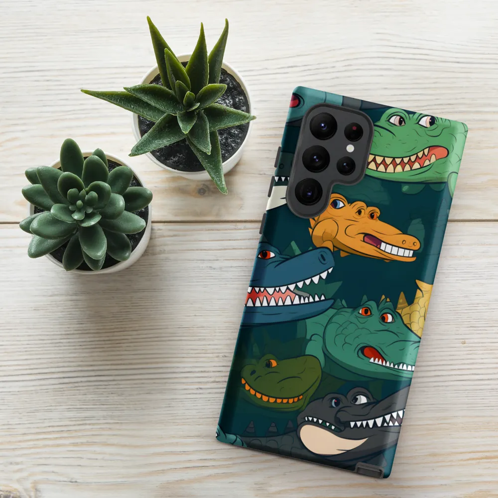 Cheerful Crocodilian Parade